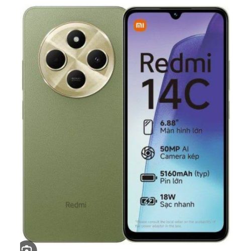 XIAOMI Redmi 14C 6.88'' 4+4GB RAM + 128GB ROM Android 12