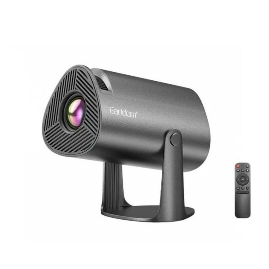Earldom ET-PJ04 4K Ultra HD Projector - Highlight Coated Lens,